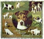 Pedigree Jack Russell Terrier Tapestry Throw