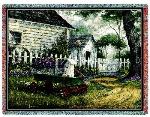 Antique Wagon Tapestry Throw