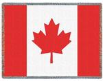 Canada Flag Throw Blanket