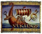 Vikings Tapestry Throw