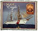 USCGC Eagle Tapestry Throw