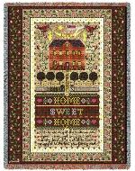 Home Sweet Home Tapestry Throw