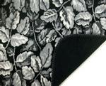 Denali Black Leaves Microplush ® Blanket