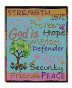  NEW God Is. . .  Tapestry Throw