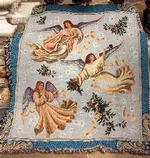 Angels on High II Tapestry Throw