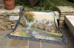  NEW Cobblestone Bridge, Proverbs 3:6 Tapestry Throw