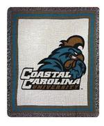 Collegiate -  Coastal Carolina University Tapestry Throw