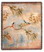  Chateau Birds, Tapestry Throw