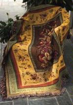 Amber Abundance Tapestry Throw