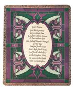 NEW God's Promise Tapestry Throw