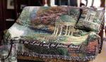 The Garden of Prayer with Verse Tapestry Throw