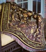 Italian Frutta Tapestry Throw