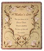 A Mother's Love Tapestry Throw