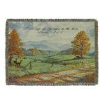 Cades Cove Remembered Tapetry Throw