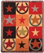 Star Patterns Tapestry Throw