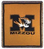 Collegiate - University OF Missouri Tapestry Throw