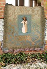 Willow Tree Angel Friendship Tapestry Throw