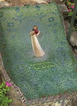 Willow Tree Angel of the Heart Tapestry Throw