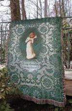 Willow Tree Angel Thinking of You Tapestry Throw