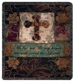 We Will Serve the Lord Joshua 24:15 Tapestry Throw
