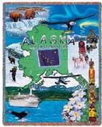Alaska State Tapestry Throw
