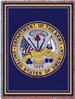 United States Army Throw Blanket