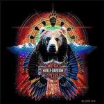 Harley Davidson ® Bear Paw Tote Bags