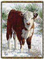 Frosty Morn Tapestry Throw