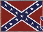 Confederate Flag Throw Blanket