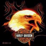 Harley Davidson ® Eagle Head Tote Bags