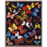   Flutterbies Butterfly Blanket Throw