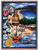 Georgia State Tapestry Throw