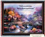 Going Home with Verse Tapestry Throw