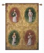 Angel Four Seasons Tapestry Wall Hanging