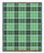 Heather Plaid Tapestry Throw