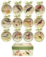 Flight of Fancy Mini Plates, Set of 12 
