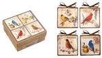 Songbirds Mini Plates, Set of 4