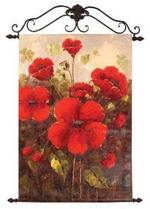  Garden Red Poppies, Canvas Art