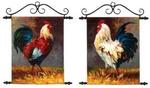 Rooster Canvas Art, Set of 2 Canvas Art
