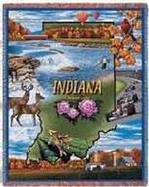 Indiana State Tapestry Throw
