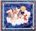 Nursery Rhyme Mother Goose Tapestry Throw