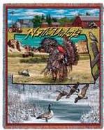 North Dakota State Tapestry Throw
