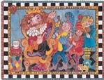 Nursery Rhyme Old King Cole Tapestry Throw