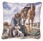 Good Company Tapestry Pillow