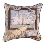 Sailing Tapestry Pillow