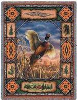 Pheasant Lodge Tapestry Throw