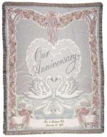 Our Anniversary Tapestry Throw