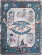 Nurse Tapestry Throw