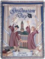 Graduation Day Tapestry Throw