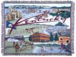 State of Kentucky Tapestry Throw